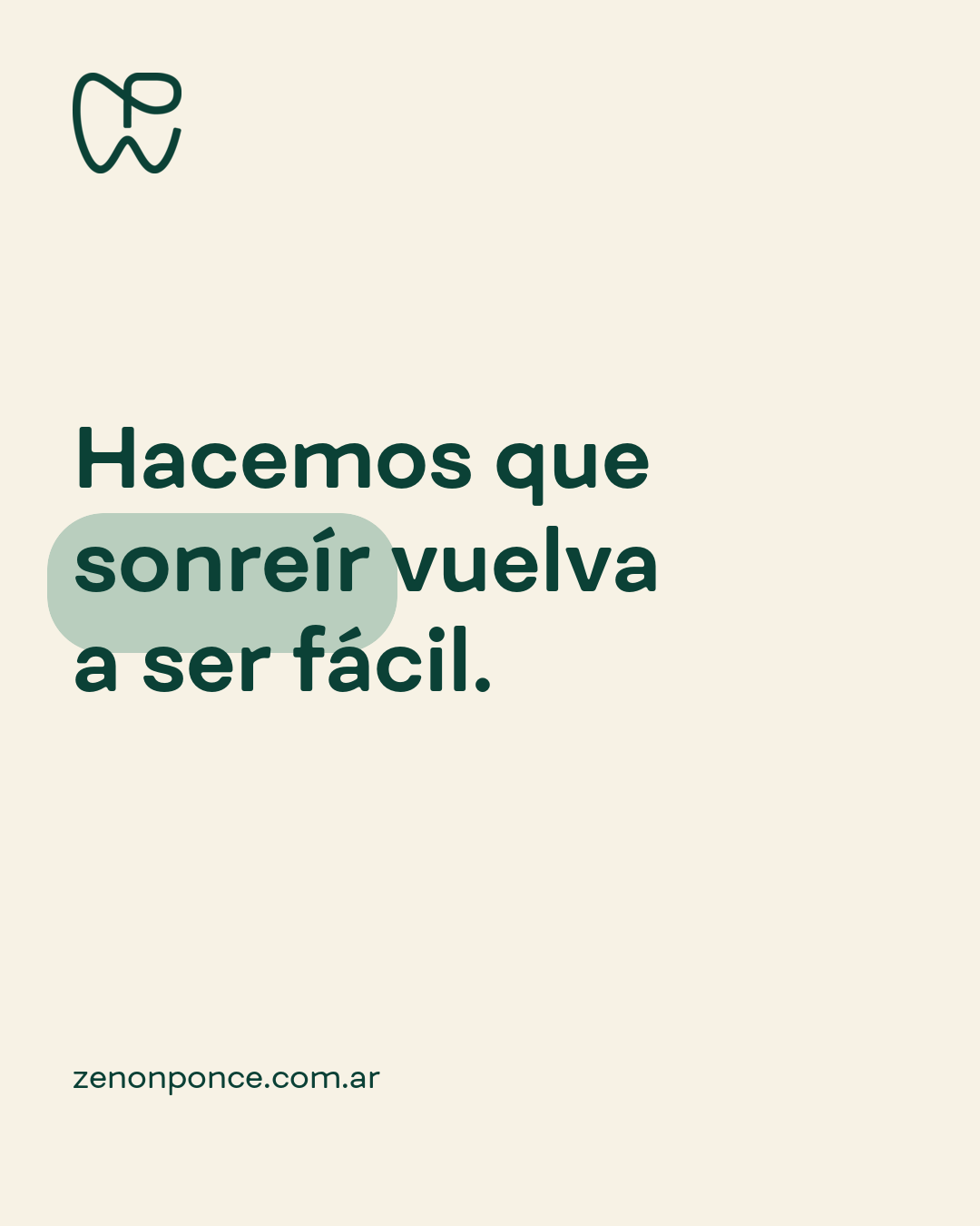 Hacemos que sonreír vuelva a ser fácil